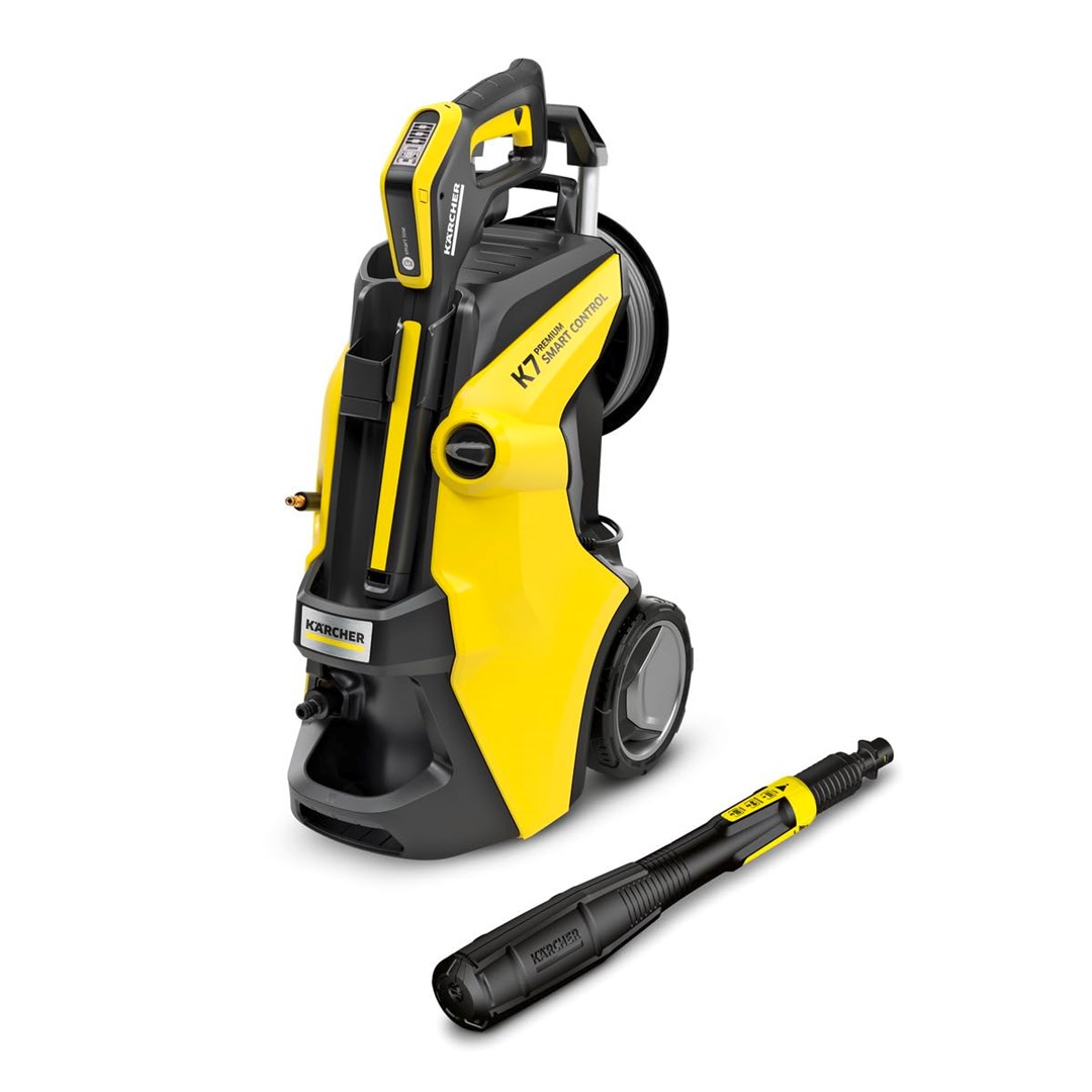 Kärcher K 7 Smart Control Flex pressure washer Upright Electric 600 l/h Black, Yellow Kärcher K 7 Smart Control Flex pressure washer Upright Electric 600 l/h Black, Yellow