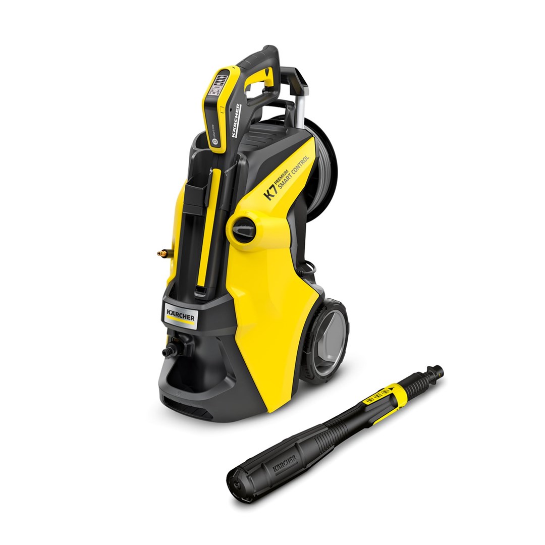 Kärcher K 7 Premium Smart Control Flex pressure washer Upright Electric 600 l/h Black, Yellow Kärcher K 7 Premium Smart Control Flex pressure washer Upright Electric 600 l/h Black, Yellow