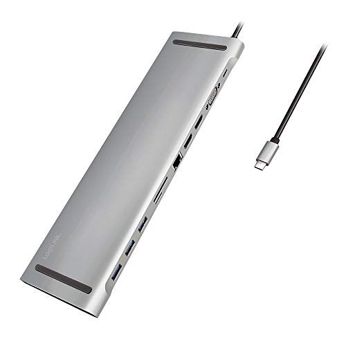 LogiLink UA0373 laptop dock/port replicator Wired USB 3.2 Gen 1 (3.1 Gen 1) Type-C Aluminium LogiLink UA0373 laptop dock/port replicator Wired USB 3.2 Gen 1 (3.1 Gen 1) Type-C Aluminium