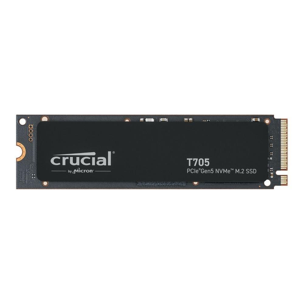 Crucial CT4000T705SSD3 internal solid state drive 4 TB M.2 PCI Express 5.0 NVMe Crucial CT4000T705SSD3 internal solid state drive 4 TB M.2 PCI Express 5.0 NVMe
