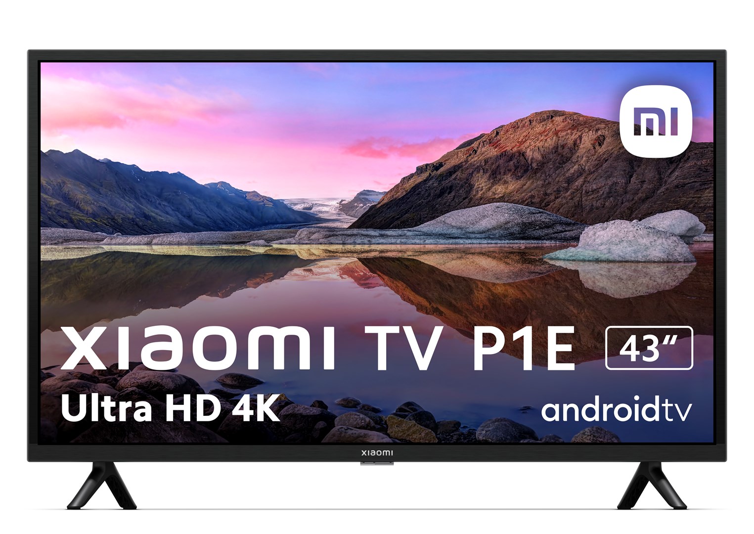 Xiaomi TV P1E 43" 109.2 cm (43") 4K Ultra HD Smart TV Wi-Fi Black Xiaomi TV P1E 43" 109.2 cm (43") 4K Ultra HD Smart TV Wi-Fi Black