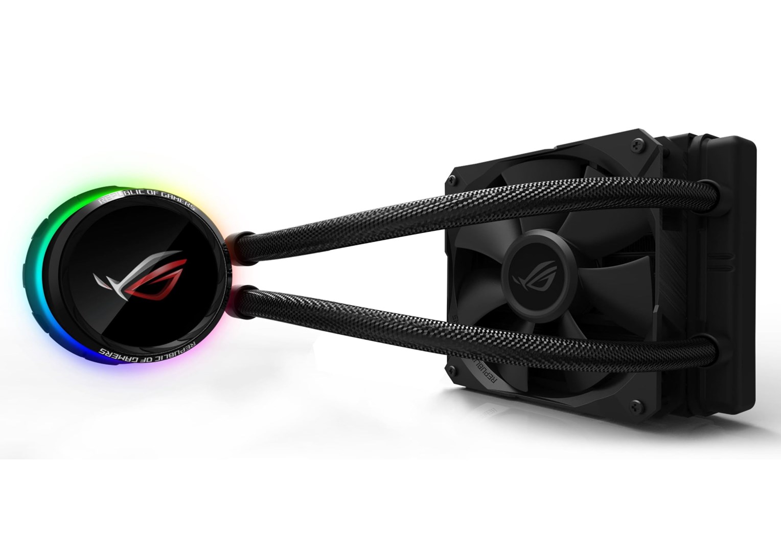 ASUS ROG RYUO 120 Processor All-in-one liquid cooler 12 cm Black 1 pc(s) ASUS ROG RYUO 120 Processor All-in-one liquid cooler 12 cm Black 1 pc(s)