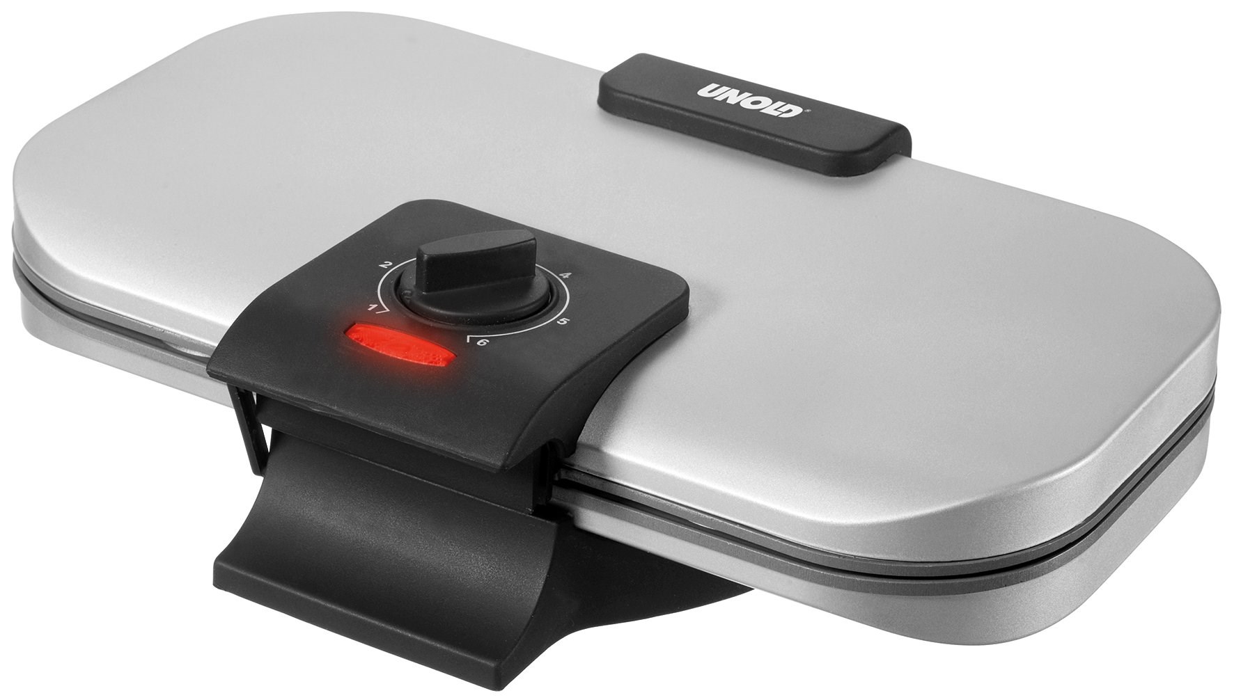 Unold 48241 waffle iron 2 waffle(s) 1300 W Black, Silver Unold 48241 waffle iron 2 waffle(s) 1300 W Black, Silver