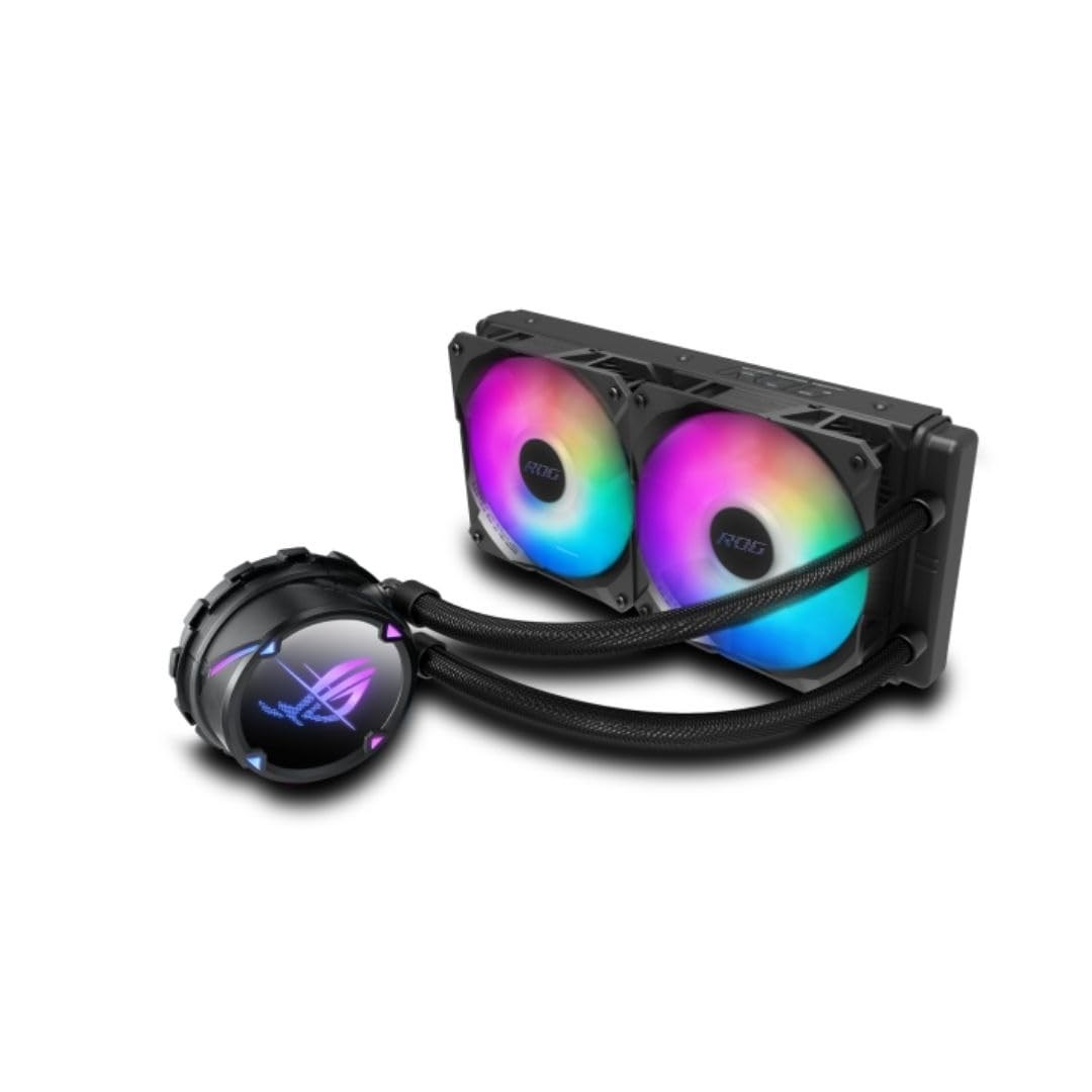 ASUS ROG Strix LC II 240 ARGB Processor All-in-one liquid cooler 12 cm Black ASUS ROG Strix LC II 240 ARGB Processor All-in-one liquid cooler 12 cm Black