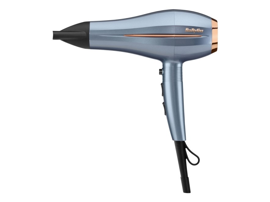 BaByliss Denim Luxe hair dryer 2200 W Blue, Copper BaByliss Denim Luxe hair dryer 2200 W Blue, Copper