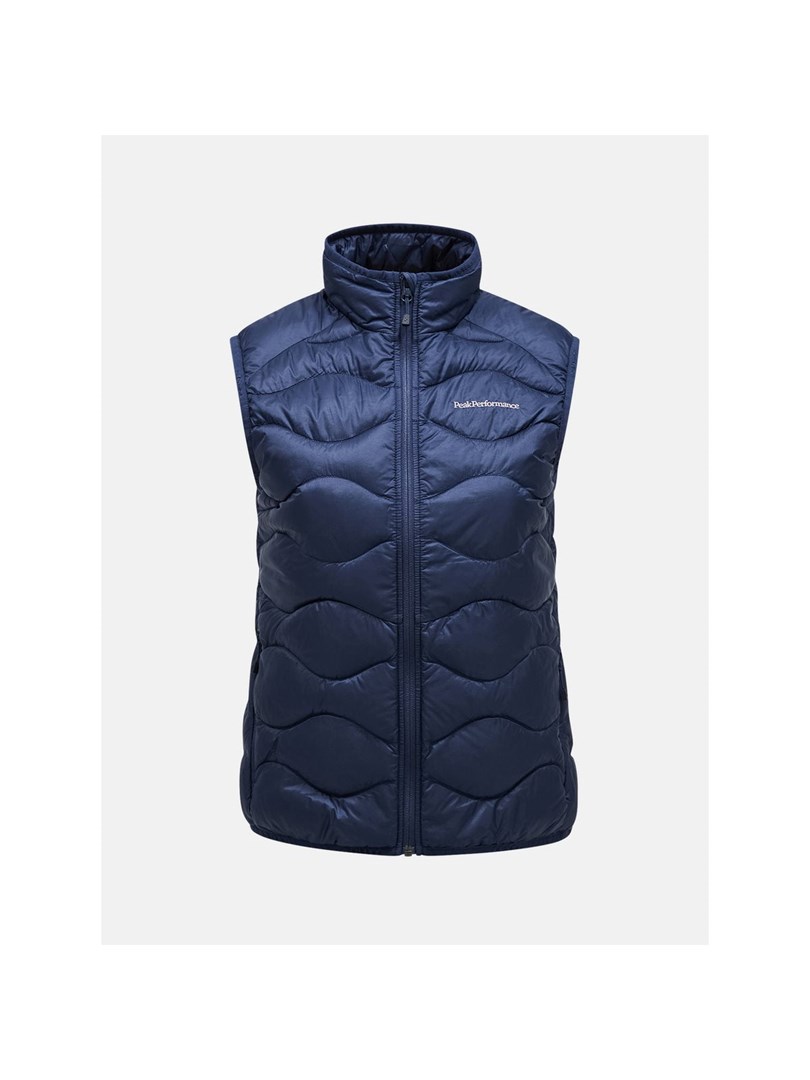 Women's Down Vest Peak Helium - blue shadow Women's Down Vest Peak Helium - blue shadow