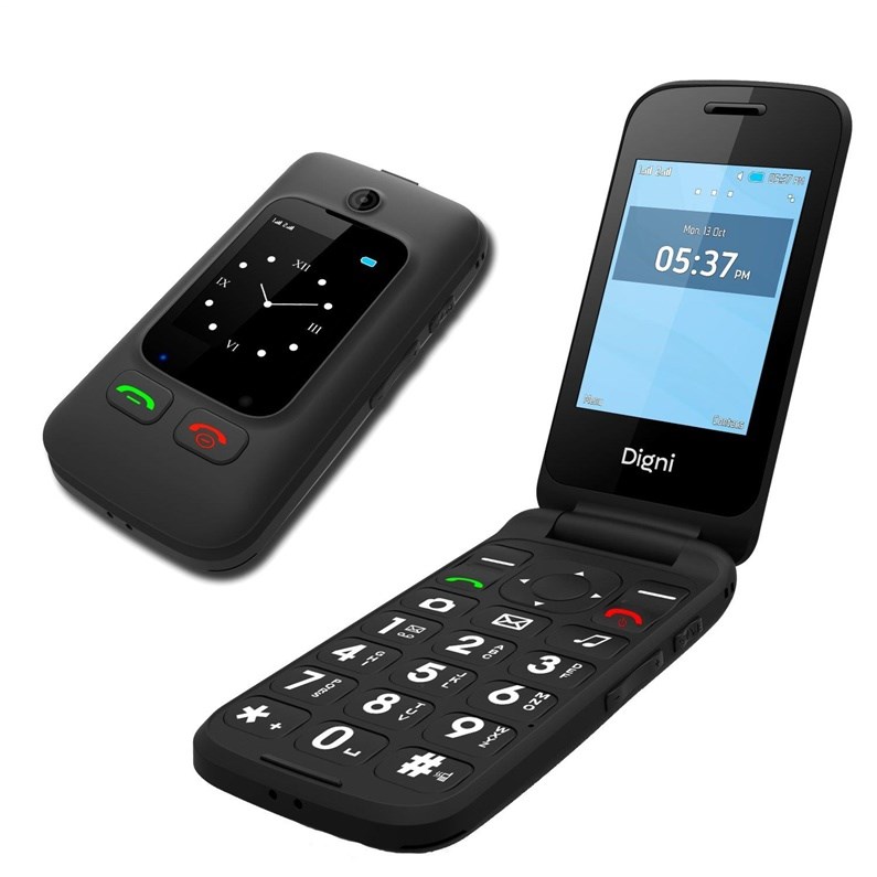 eSTAR Digni Flip 6.1 cm (2.4") 102 g Black, Red Senior phone eSTAR Digni Flip 6.1 cm (2.4") 102 g Black, Red Senior phone
