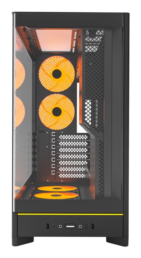 Montech HS02 PRO Midi Tower Black Montech HS02 PRO Midi Tower Black