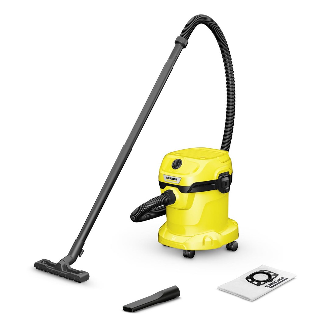 Kärcher WD 2 PLUS 15 L Drum vacuum Dry&wet 1000 W Dust bag Kärcher WD 2 PLUS 15 L Drum vacuum Dry&wet 1000 W Dust bag