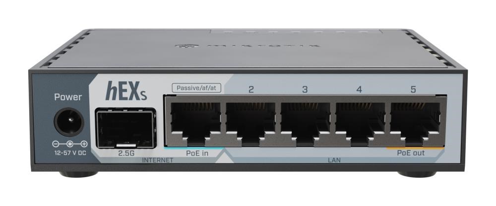 Router/switch 5-port 1000M/Hex S Mikrotik Router/switch 5-port 1000M/Hex S Mikrotik