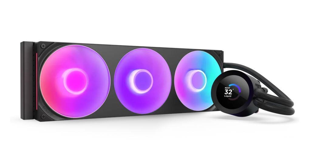 NZXT Kraken Plus 360 RGB Processor All-in-one liquid cooler Black 1 pc(s) NZXT Kraken Plus 360 RGB Processor All-in-one liquid cooler Black 1 pc(s)
