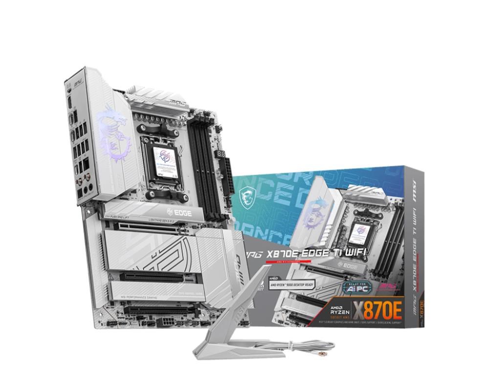 MSI MPG X870E EDGE TI WIFI motherboard AMD X870E Socket AM5 ATX MSI MPG X870E EDGE TI WIFI motherboard AMD X870E Socket AM5 ATX