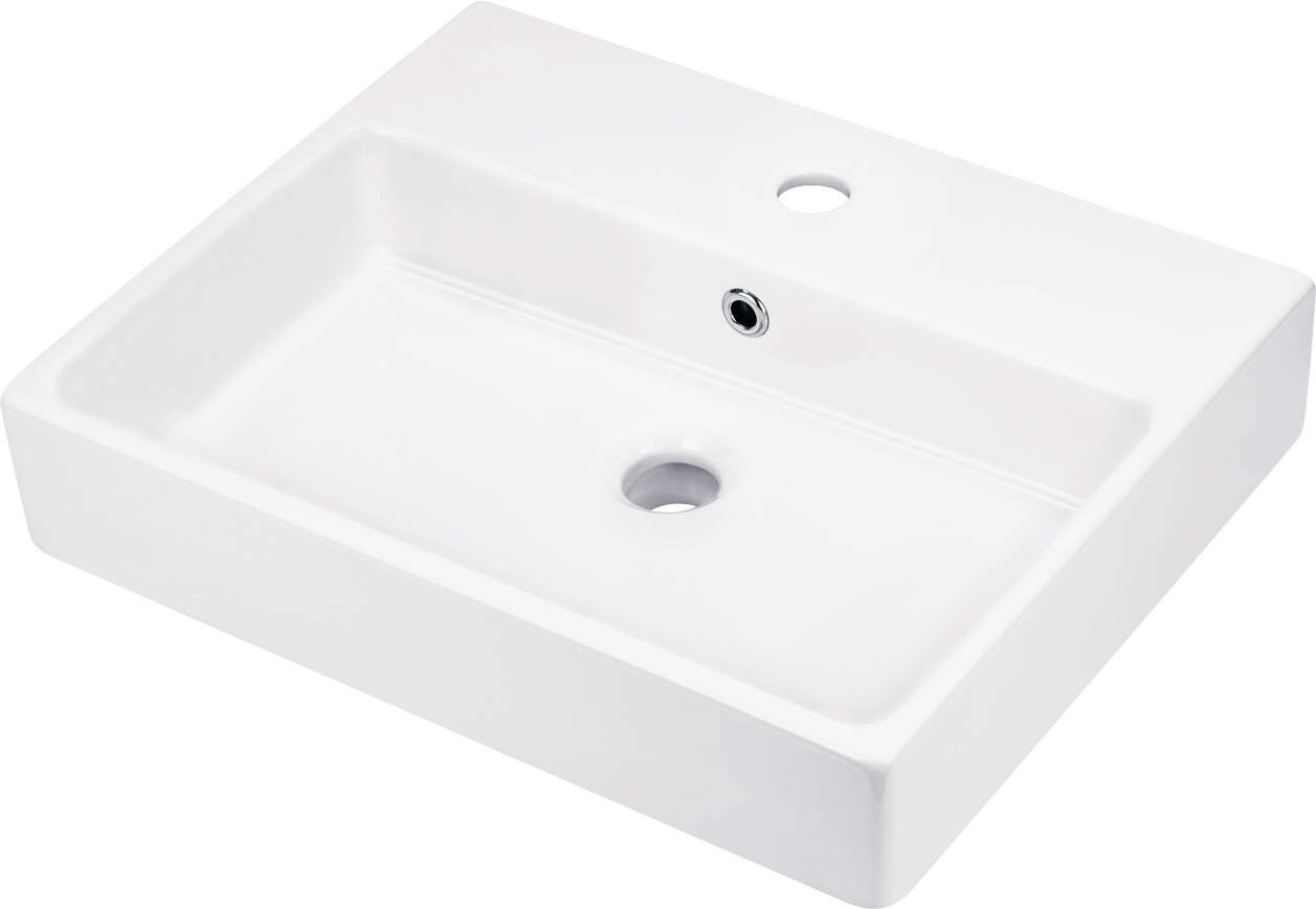 Ceramic sink, countertop/wall with tap space - 50x Ceramic sink, countertop/wall with tap space - 50x