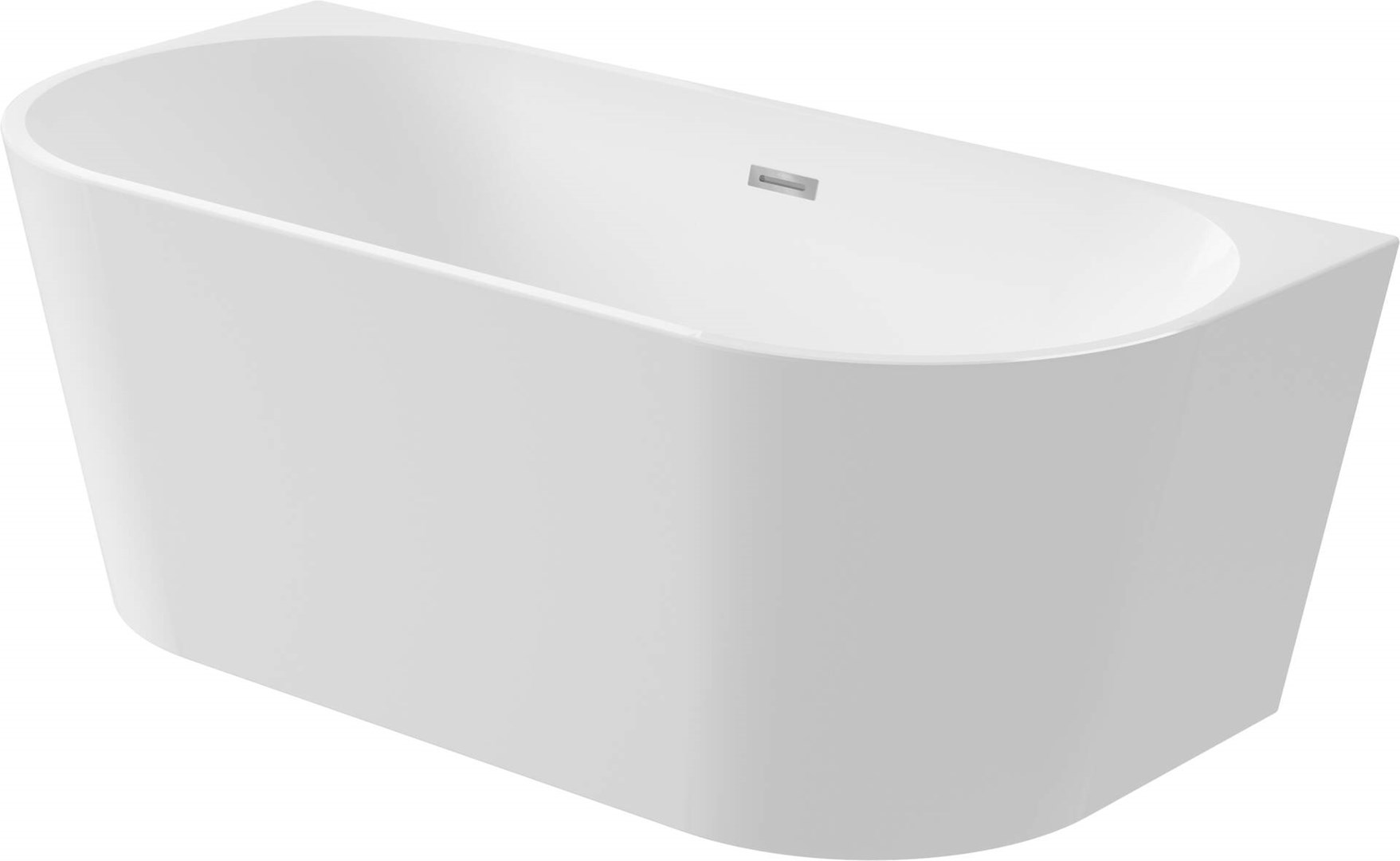 Acrylic bathtub - 170 cm Acrylic bathtub - 170 cm