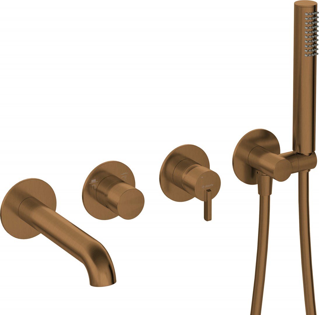4-Hole Concealed Bath Mixer 4-Hole Concealed Bath Mixer