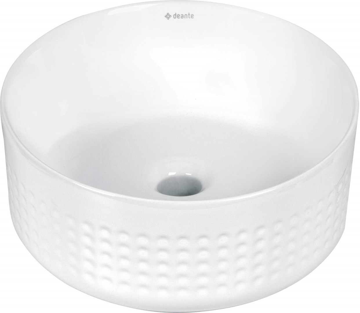 Ceramic countertop asymm. washbasin Ceramic countertop asymm. washbasin
