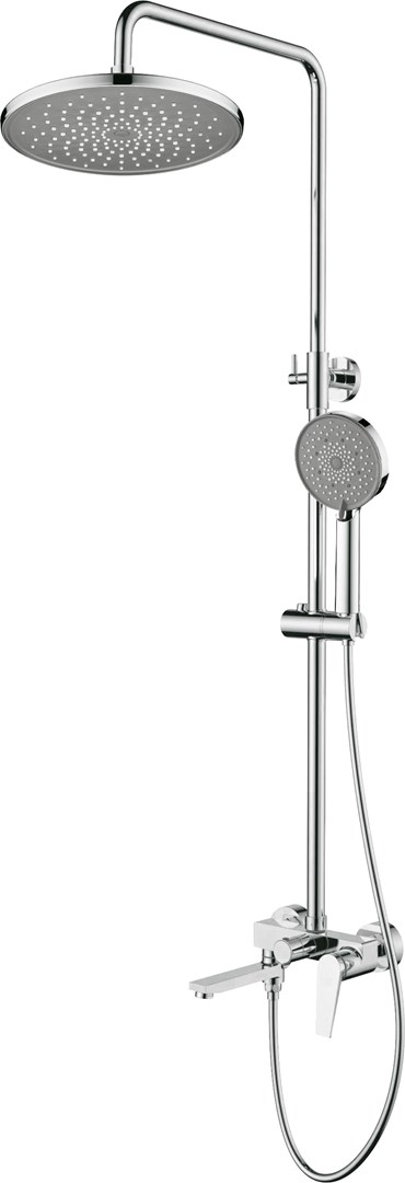 Shower system with mixing valve Shower system with mixing valve