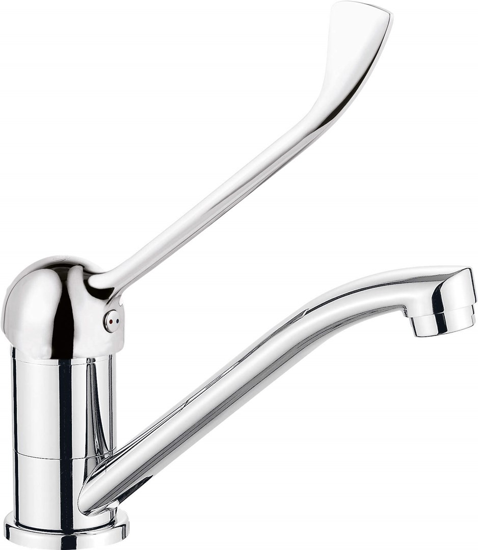 Washbasin faucet with swivel spout - Clinic lever Washbasin faucet with swivel spout - Clinic lever