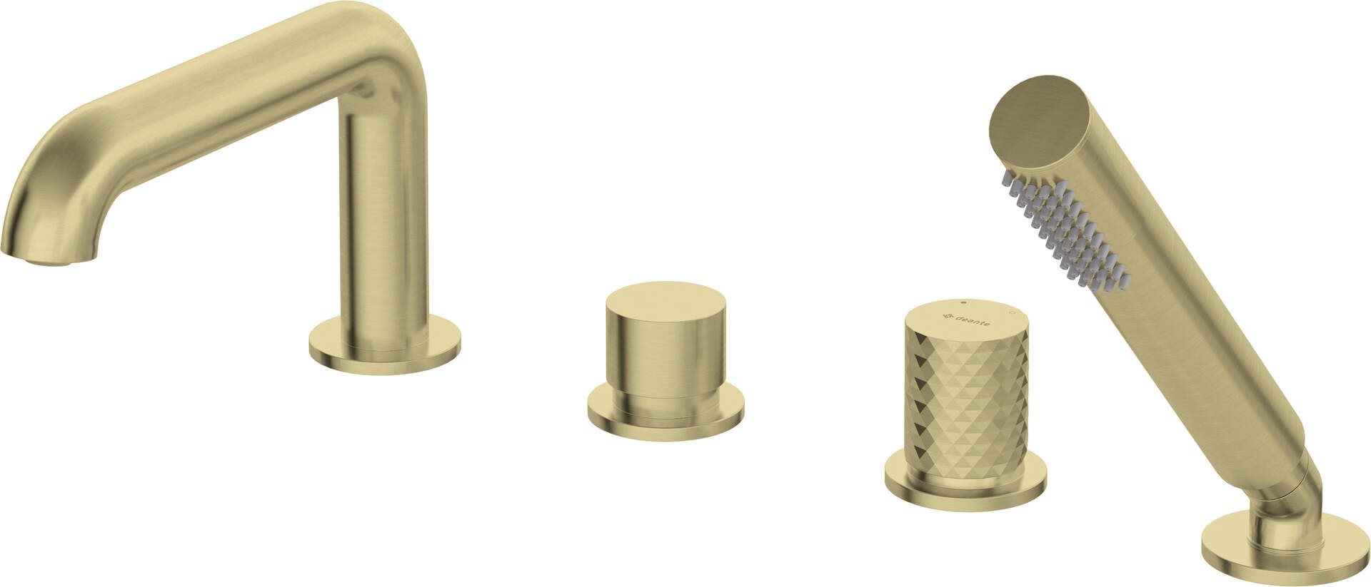 Bathtub faucet 4-hole with shower set Bathtub faucet 4-hole with shower set
