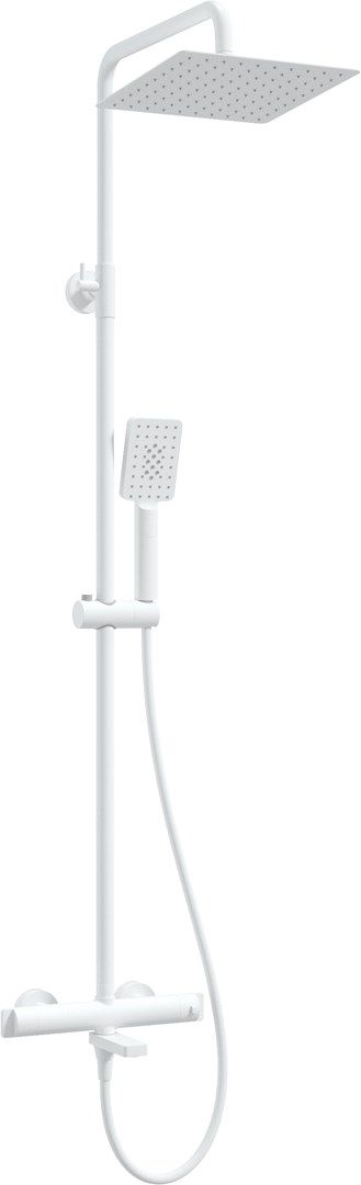 Shower set with thermostatic bath faucet Shower set with thermostatic bath faucet