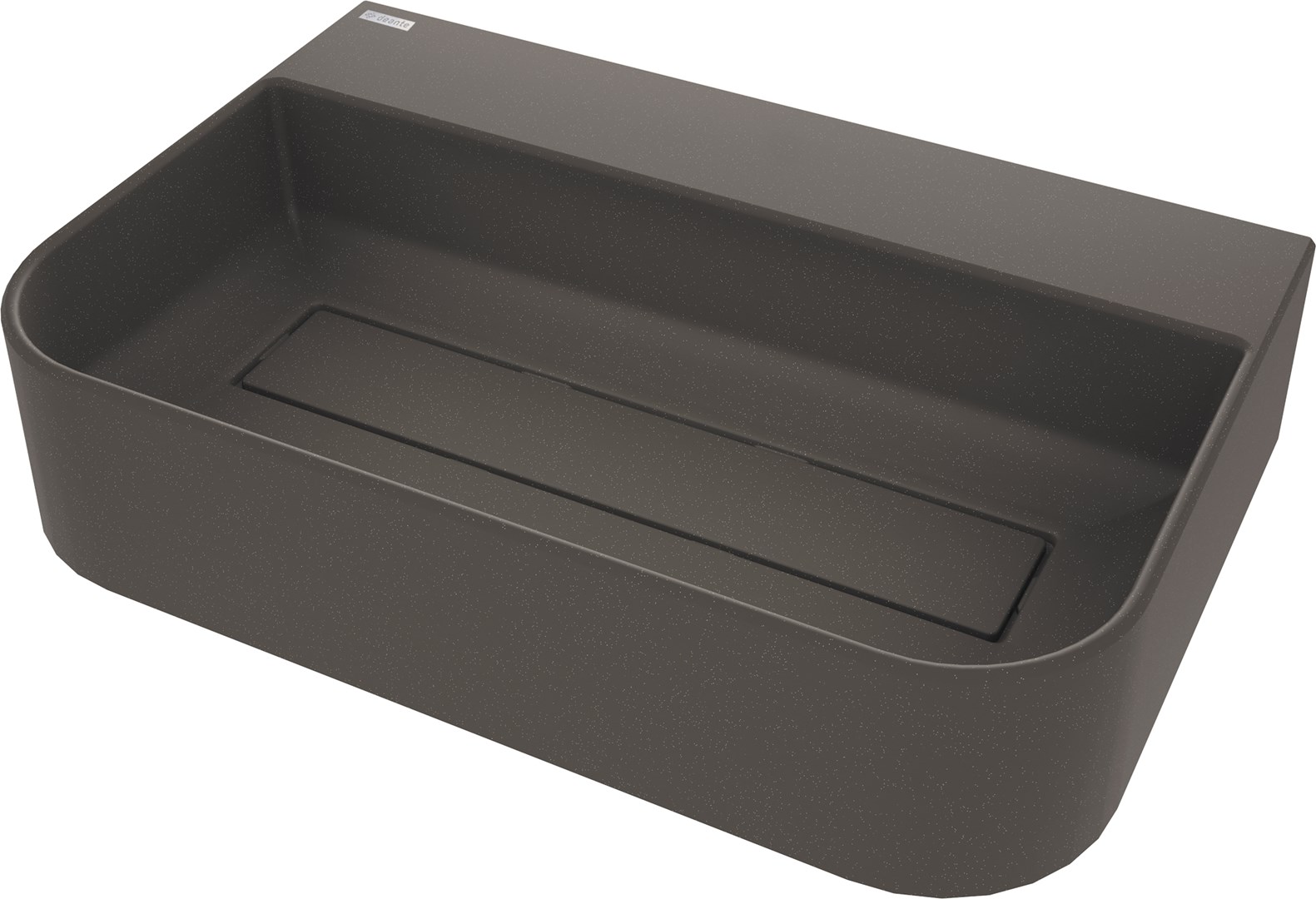 Granite washbasin with tap hole Granite washbasin with tap hole