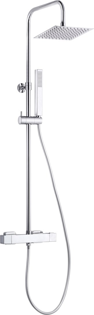 Rain shower with thermostat battery Rain shower with thermostat battery