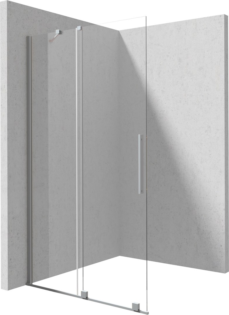 Shower wall walk-in 80 cm - sliding Shower wall walk-in 80 cm - sliding