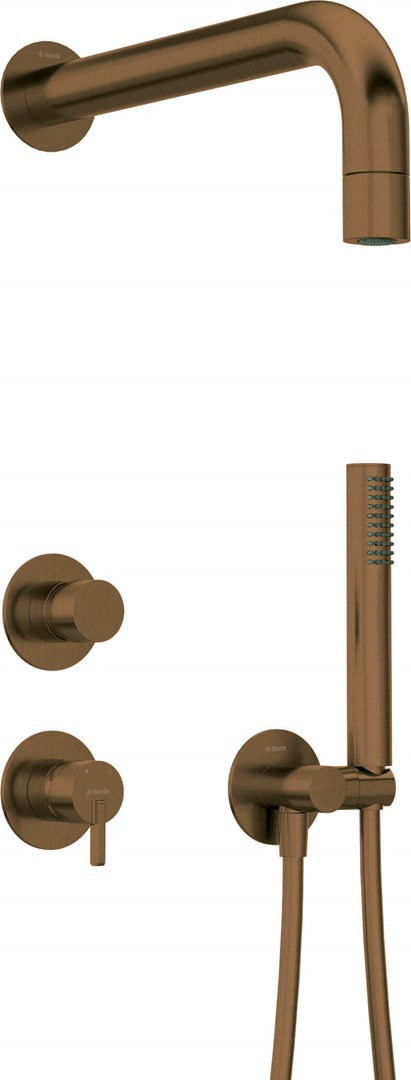 Concealed shower set with shower head Concealed shower set with shower head