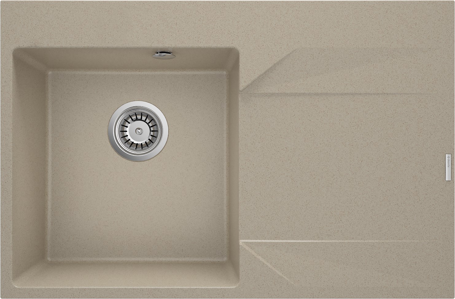 Sink granite w/drainer - right Sink granite w/drainer - right