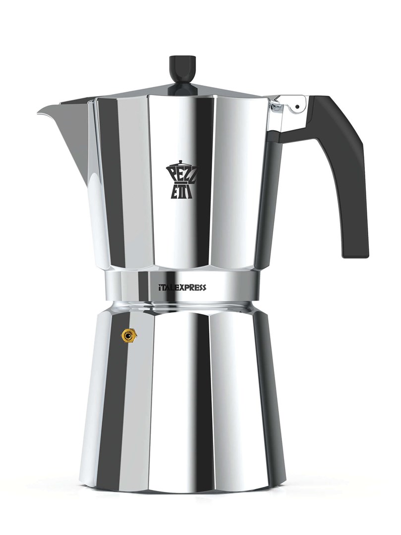 PEZZETTI Italexpress Moka pot 0.7 L Aluminium, Black PEZZETTI Italexpress Moka pot 0.7 L Aluminium, Black