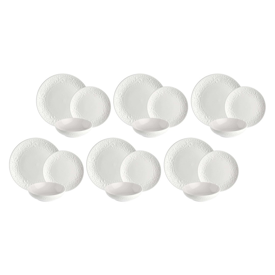 LA PORCELLANA BIANCA SOGNANTE Tableware set (18 pc LA PORCELLANA BIANCA SOGNANTE Tableware set (18 pc