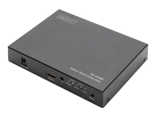 Digitus 4K HDMI Video Wall Controller, 2x2 Digitus 4K HDMI Video Wall Controller, 2x2