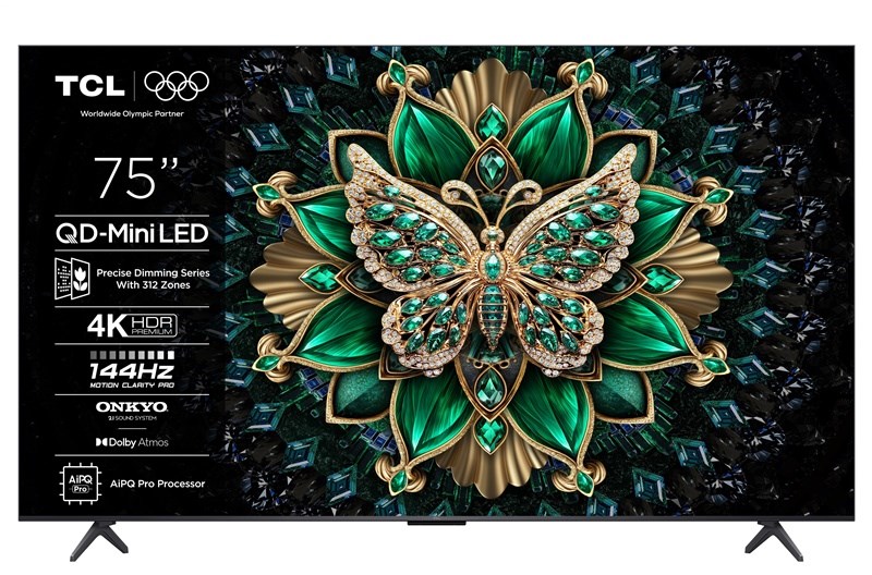 TCL C6K 75C6K TV 190.5 cm (75") 4K Ultra HD Smart TV Wi-Fi Metallic TCL C6K 75C6K TV 190.5 cm (75") 4K Ultra HD Smart TV Wi-Fi Metallic