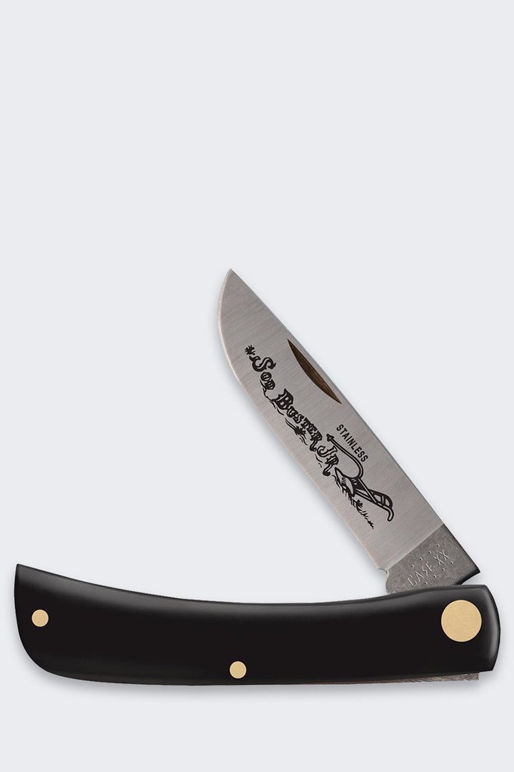 Knife Case Sod Buster Jr SS Black Knife Case Sod Buster Jr SS Black