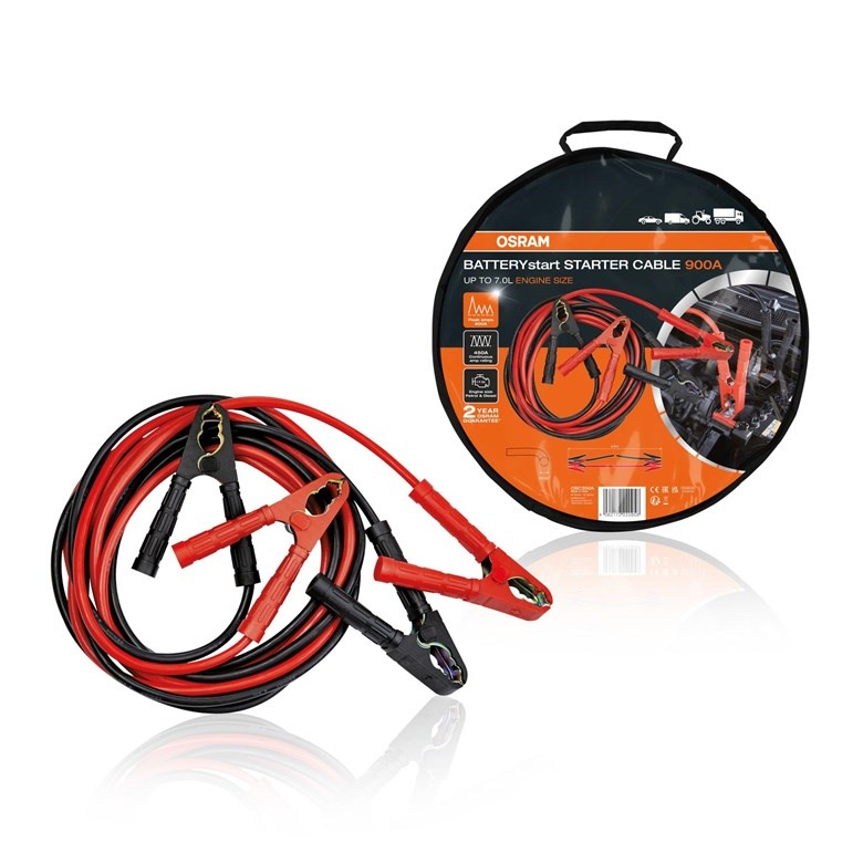 OSRAM BATTERYstart Starter Cable 900A 4.5 m OSRAM BATTERYstart Starter Cable 900A 4.5 m
