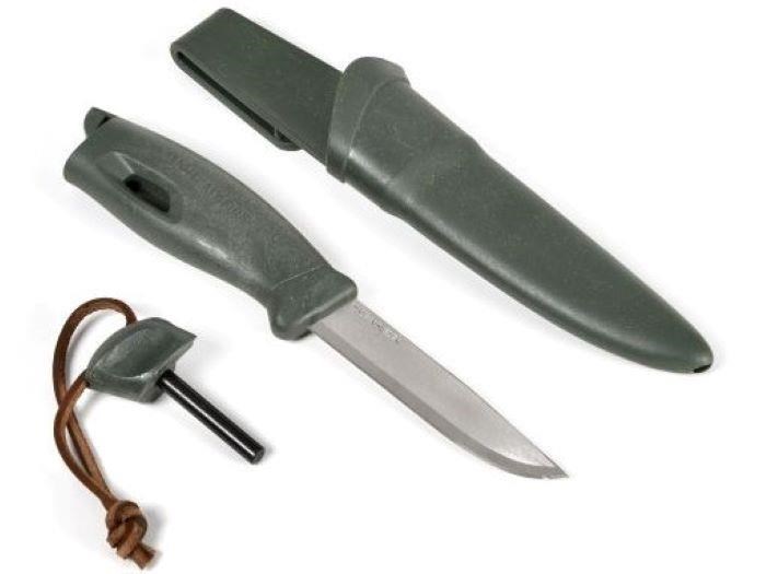 Camping Knife FireKnife - sage green Camping Knife FireKnife - sage green