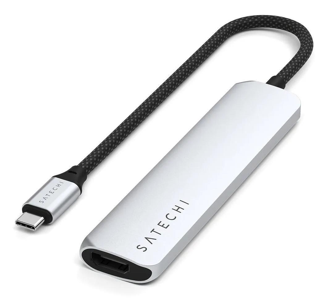 Satechi ST-P6SS interface hub USB Type-C 10000 Mbit/s Silver Satechi ST-P6SS interface hub USB Type-C 10000 Mbit/s Silver