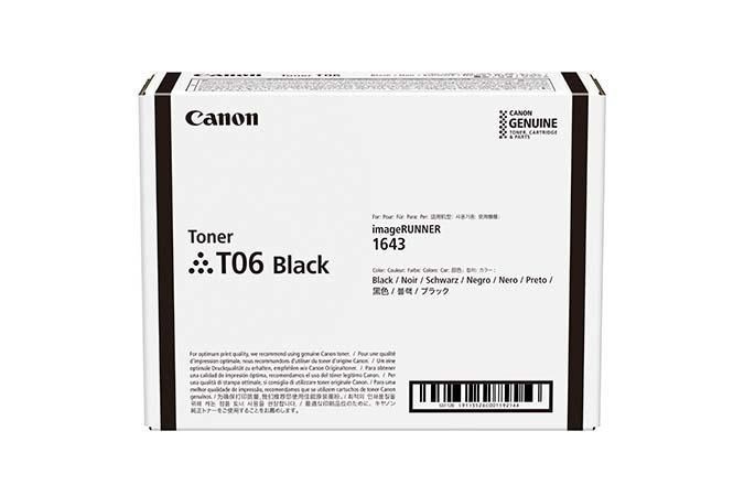 Canon T06 toner cartridge 1 pc(s) Original Black Canon T06 toner cartridge 1 pc(s) Original Black