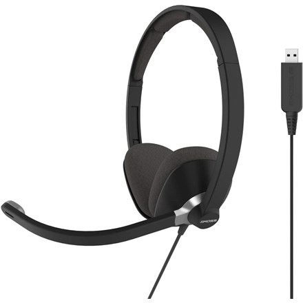 Koss CS300 USB Headphones Wired Head-band Office/Call center USB Type-A Black Koss CS300 USB Headphones Wired Head-band Office/Call center USB Type-A Black