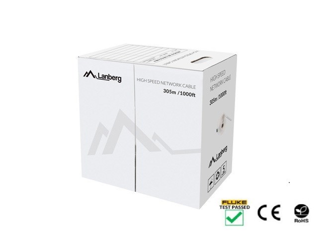 Lanberg LCU5-12CU-0305-Y networking cable Yellow 305 m Cat5e U/UTP (UTP) Lanberg LCU5-12CU-0305-Y networking cable Yellow 305 m Cat5e U/UTP (UTP)