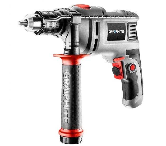 Graphite 58G725 drill 3000 RPM Key Grey Graphite 58G725 drill 3000 RPM Key Grey