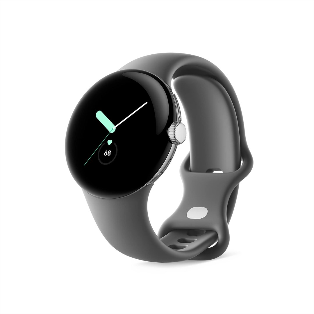 Google Pixel Watch WiFi Smartwatch (Silver/Charcoal) Google Pixel Watch WiFi Smartwatch (Silver/Charcoal)