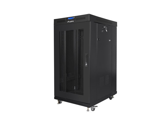 Lanberg FF01-8822-23BL rack cabinet 22U Freestanding rack Black Lanberg FF01-8822-23BL rack cabinet 22U Freestanding rack Black