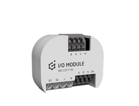Digital input module (2 inputs) and relay outputs (2 outputs) Grenton / supports 1-wire / flush mount / TF-Bus Digital input module (2 inputs) and relay outputs (2 outputs) Grenton / supports 1-wire / flush mount / TF-Bus