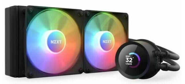 NZXT Kraken 240 RGB Processor All-in-one liquid cooler 12 cm Black 1 pc(s) NZXT Kraken 240 RGB Processor All-in-one liquid cooler 12 cm Black 1 pc(s)