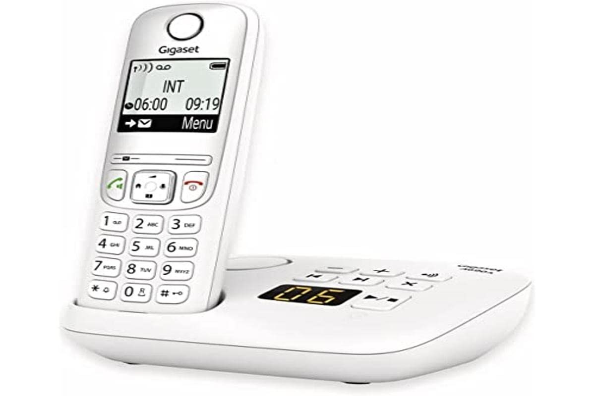 Gigaset A690A Analog/DECT telephone White Gigaset A690A Analog/DECT telephone White