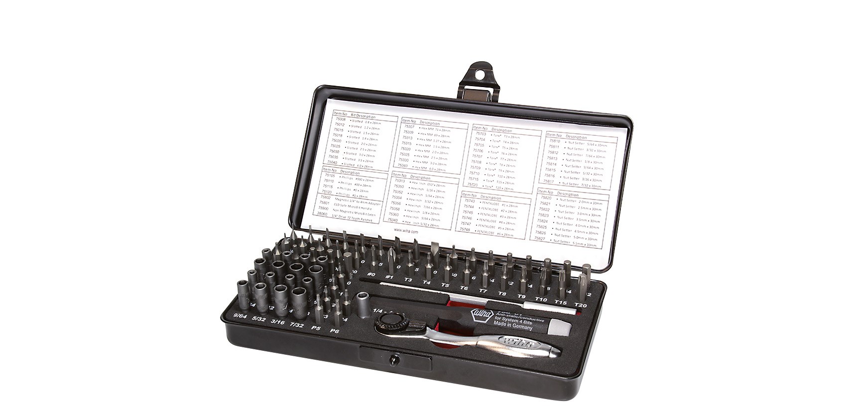 Wiha Micro-Bit Set ESD screwdriver bit Wiha Micro-Bit Set ESD screwdriver bit