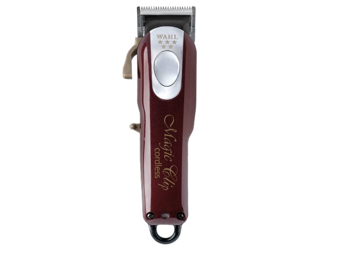 Cordless Magic Clip, burgundy, steel 4cm Cordless Magic Clip, burgundy, steel 4cm