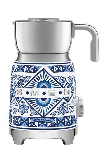 Smeg MFF01DGBEU milk frother/warmer Automatic Blue, Silver, White Smeg MFF01DGBEU milk frother/warmer Automatic Blue, Silver, White