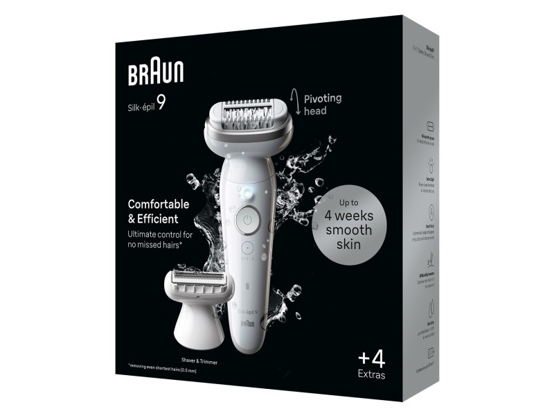Braun Silk-épil 9 9-041 40 tweezers Silver Braun Silk-épil 9 9-041 40 tweezers Silver